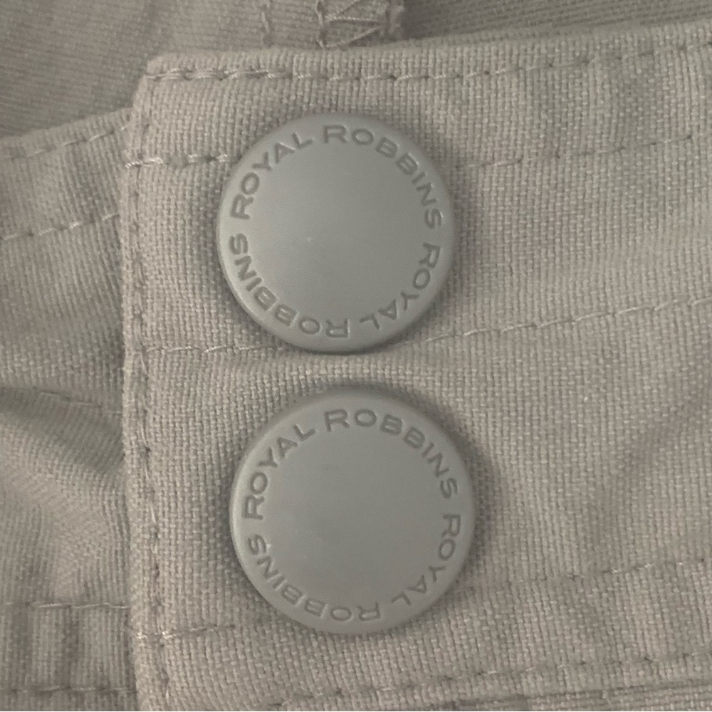 ROYAL ROBBINS Stretch Hiking Pants Water Resistant Gray - Picture 11 of 16